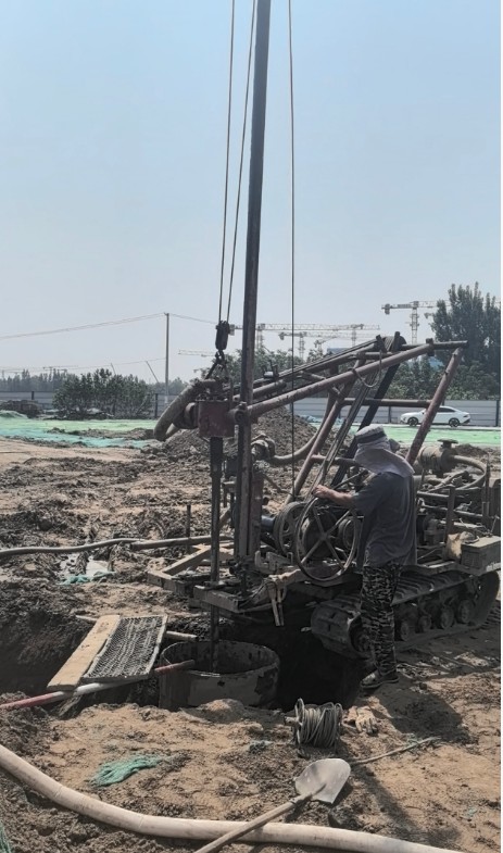 漯河临颍县工地打井